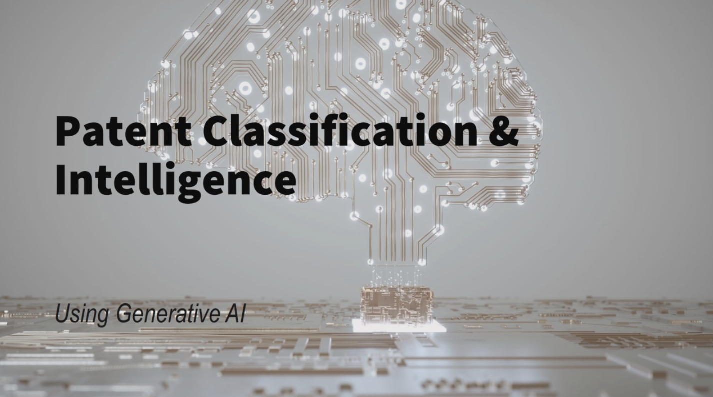 Patent Classification and Intelligence using Generative AI | IP Author